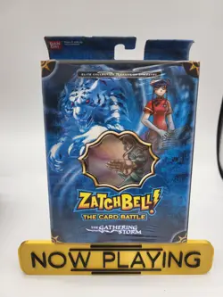 ZATCHBELL! CARD BATTLE TCG GATHERING STORM LEAGUE OF SYMMETRY DECK BLUE NEW - Image 1
