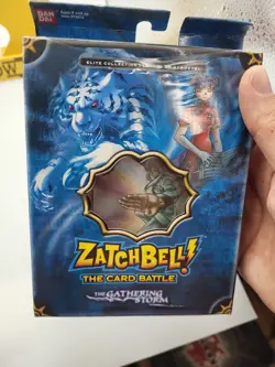 ZATCHBELL! CARD BATTLE TCG GATHERING STORM LEAGUE OF SYMMETRY DECK BLUE NEW - Image 2