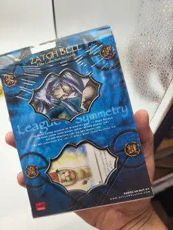 ZATCHBELL! CARD BATTLE TCG GATHERING STORM LEAGUE OF SYMMETRY DECK BLUE NEW - Image 3