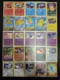 Pokemon TCG Celebrations 25th Anniversary COMPLETE 25 CARD SET - NM - Image 2