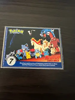 Electrode Poketrivia Card #101 Pokemon Mewtwo Strikes Back 1999 Burger King - Image 2