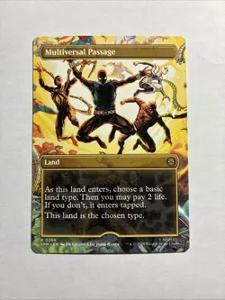 Multiversal Passage (Borderless) - Marvel's Spider-Man MTG Plus Bonus Rare!!! - Image 1
