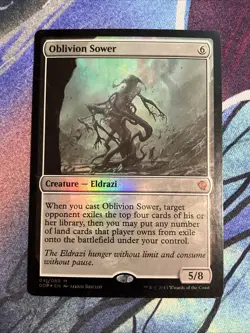 MTG 2015 Duel Deck: Zendikar vs. Eldrazi: Oblivion Sower (041/080) Foil LP - Image 1