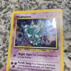 Pokemon Misdreavus Double Holo Neo Revelation 11/64 - Image 5