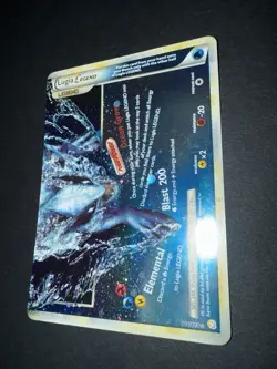 Pokemon 2010 HeartGold SoulSilver 114/123 Lugia Legend (Bottom) Swirl - Image 5