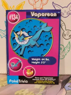 Pokemon Burger King Set Eevee Vaporeon Jolteon Flareon - Image 4