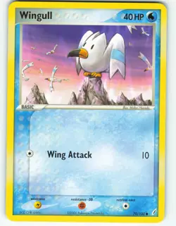 Wingull - 70/100 Crystal Guardians - Pokemon TCG - 2006 - Image 1
