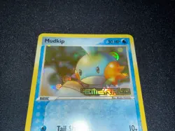 2005 Pokemon Mudkip EX Emerald 56/106 Reverse Holo Foil Stamped LP - Image 2