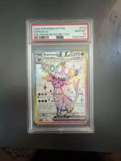 Pokemon Espeon ex SVP175 Scarlet & Violet Promo Holo EN 2025 PSA 10 - Image 1