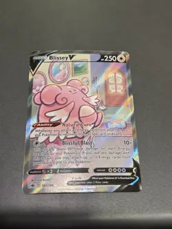 POKEMON Blissey V - 183/198 - Alternate Art - Chilling Reign - NM FAST SHIPPING - Image 1