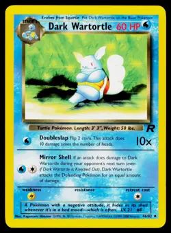 Dark Wartortle - 039/110 Uncommon Pokemon Legendary Collection NM - Image 1