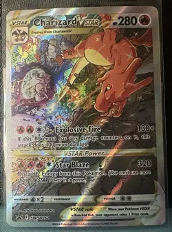 Pokemon Charizard VSTAR SWSH Sword & Shield Promo Holo English SWSH262 NM - Image 1