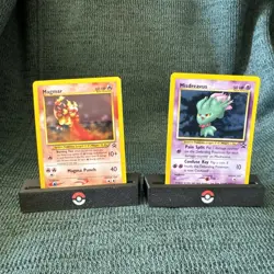 Pokemon TCG Magmar 44 Black Star Promo And Bonus Misdreavus 39 Black Star Promo - Image 1
