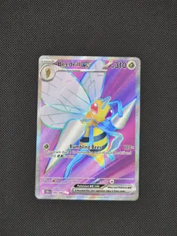 Beedrill Ex 098/086 NM Full Art Chaos Rising Pokemon - Image 1