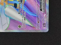 Beedrill Ex 098/086 NM Full Art Chaos Rising Pokemon - Image 4