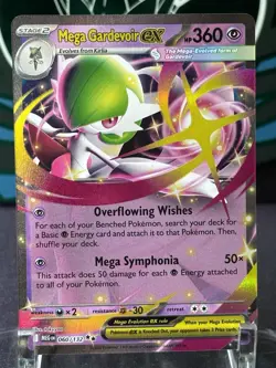 Pokemon Mega Gardevoir EX Mega Evolution #060/132 Double Rare Holo Near Mint - Image 1