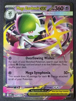 Pokemon Mega Gardevoir EX Mega Evolution #060/132 Double Rare Holo Near Mint - Image 2