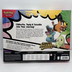 Pokemon Ascended Heroes First Partner Deluxe Pin Collection Sealed New - Image 3
