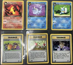 NM Pokemon TCG 1st Edition “Team Rocket” Common/Uncommon Set - Image 4