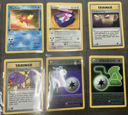 NM Pokemon TCG 1st Edition “Team Rocket” Common/Uncommon Set - Image 5
