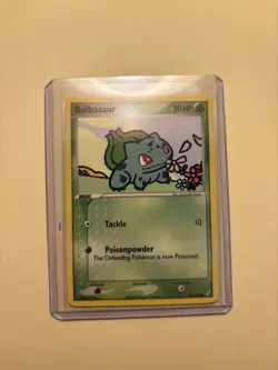 Pokemon TCG Bulbasaur 45/100 EX Crystal Guardians Regular 50 HP 2006 Common - Image 3