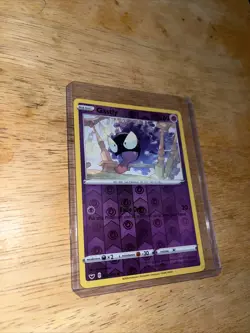 Pokemon TCG Gastly Sword & Shield 083/202 Reverse Holo Common - Image 1