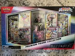 Pokemon TCG: Prismatic Evolutions Premium Figure Collection Factory Sealed Box - Image 1