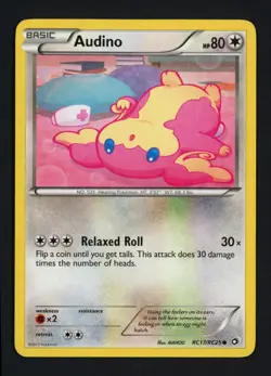 Audino RC17/RC25 Legendary Treasures: Radiant Collection Holofoil Pokemon TCG - Image 1