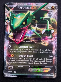 Rayquaza EX - BW47 Black and White Promos Pokemon MP Holo - Image 1