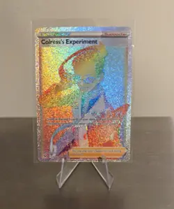 Pokemon TCG Colress's Experiment Lost Origin 205/196 Secret Rare Holo Full Art - Image 1