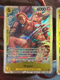 Wyper OP15-114 SR Adventure On Kami's Island One Piece TCG English NM Lot of 2 - Image 2