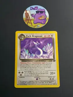 Pokemon TCG Dark Dragonair 33/82 - English Team Rocket Non Holo Card NM - Image 1
