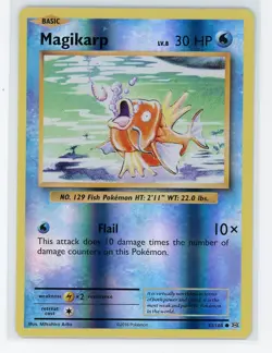 Pokemon TCG - Magikarp 33/108 - Evolutions - Reverse Holo - Image 1