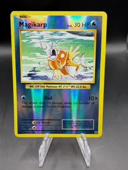 TCG POKEMON MAGIKARP HOLO 33/108 XY EVOLUTIONS - Image 1