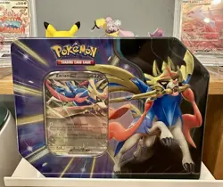 Pokemon TCG Zacian EX Slashing Legends collectors tin - Image 1