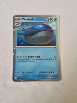 Wailord 041/159 Rare Cosmos Holo Journey Together Pokemon Holo Near Mint - Image 1