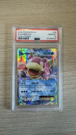 Pokemon TCG Slowbro EX 26/108 XY Evolutions PSA 10 Gem Mint - Image 1
