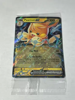 Pokemon TCG Pawmot Ex Sv03: Obsidian Flames 073/197 Holo Double Rare SEALED - Image 1