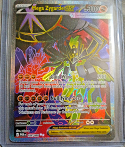 Pokemon Mega Zygarde ex 104/088 Ultra Rare Perfect Order NM - Image 1