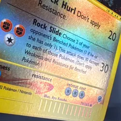 NM- Reverse Holo Graveler 79/165 Uncommon Expedition Base Set Pokemon Aya Kusube - Image 5