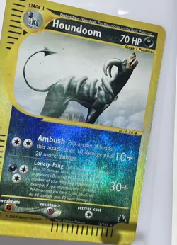 Houndoom 12/144 Skyridge Reverse Holo Rare Moderately Played (1) 2003 WOTC TCG - Image 4