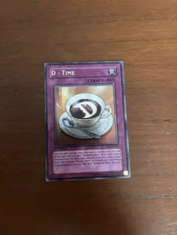 Yugioh Yu-Gi-Oh 1x D-Time EOJ-EN053 Ultimate Rare Card - Image 1