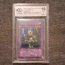 Konami Yu-Gi-Oh! TCG Dragoness the Wicked Knight LOB-086 Rare BCCG 10 - Image 2