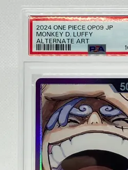 2024 ONE PIECE JAPANSE MONKEY D. LUFFY ALTERNATE ART #OP09-061 PSA 9 MINT - Image 2