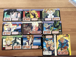 Dragon Ball Z Carddass Vintage Japanese Card Gohan Only Lot of 10 Regular Non-Pr - Image 1