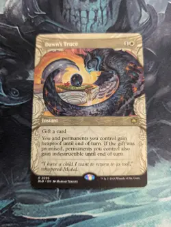 Dawn's Truce (Showcase) Bloomburrow Regular - Image 1