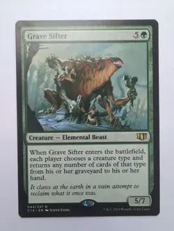 MTG Grave Sifter (C14) Commander 2014 Regular Rare 044/337 - Image 1