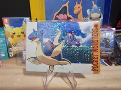 1999 Vintage Pocket Monsters Vending Prism - Lapras #18 - Image 3