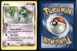 KIRLIA 35/109 UC LP RUBY & SAPPHIRE POKEMON REVERSE HOLO - Image 1