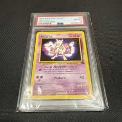 Pokemon Mewtwo 03/53 Wotc Promo Movie Regular PSA 8 Graded Card 70 HP - Image 4